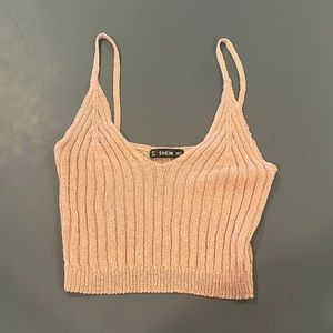 Pink tank top from Shein size s